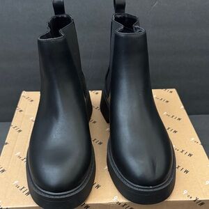 Mix No. 6 Black Ankle Boots